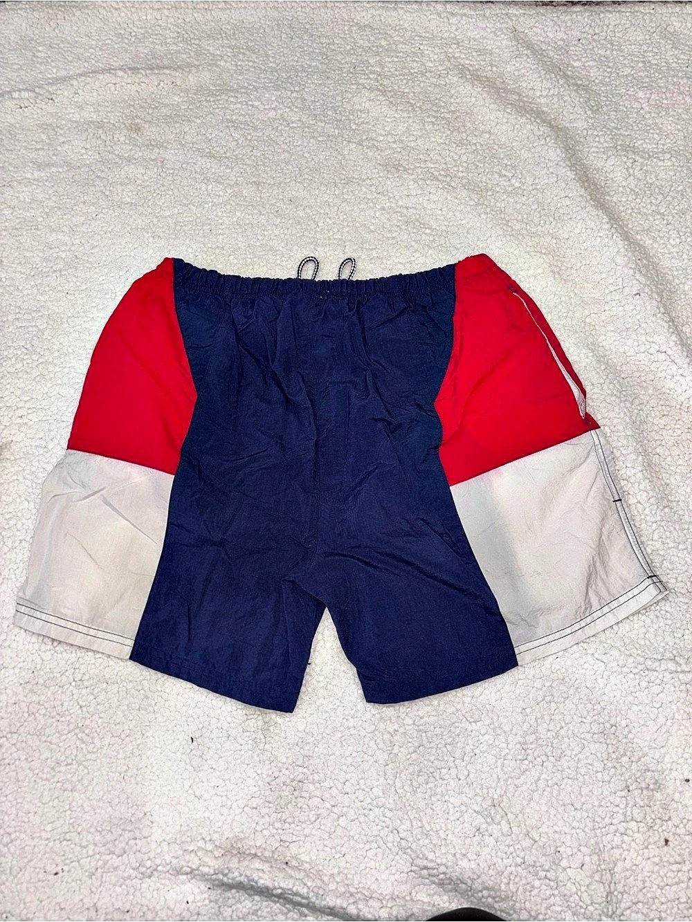 Merona Color Block Swim Trunks Size Small - Picture 2 of 3